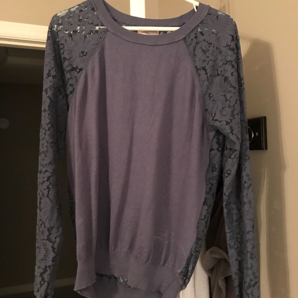 Awesome Forever 21, lace “sweatshirt”.